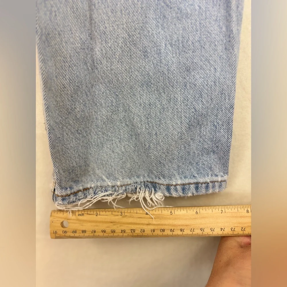 VINTAGE LEVI'S 540 Brown Tag Blue Jean‎ Denim Distressed Relaxed Straight Y2K 38